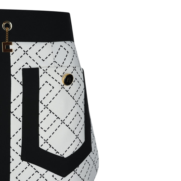 Elisabetta Franchi Skirts - MILK/NERO | 47629a3f836c976f1bf14494e223d4ceb02831dc