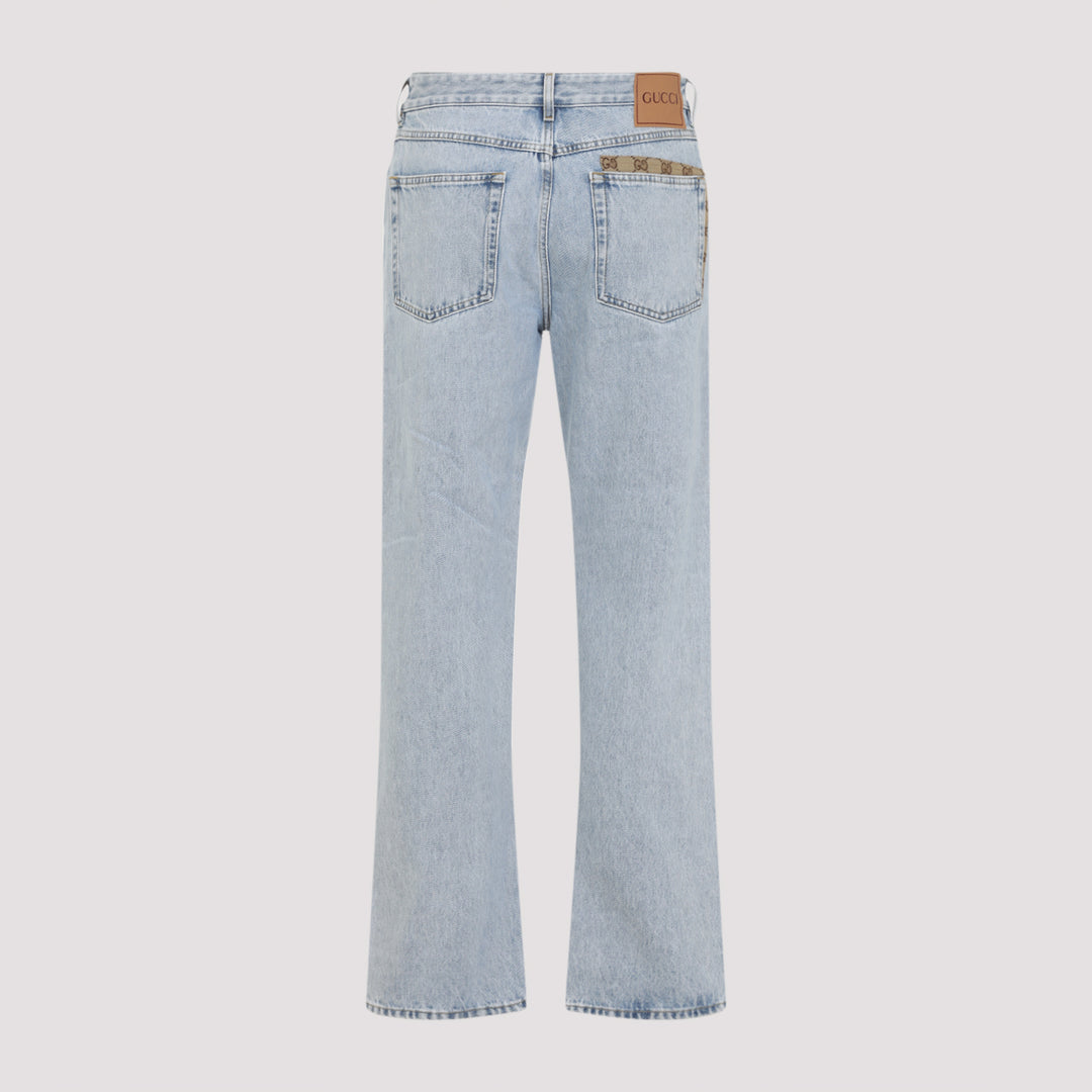 Gucci Regular & straight leg - Blue | 3227af8577091faa284dd7968751ea1c2126a0b5