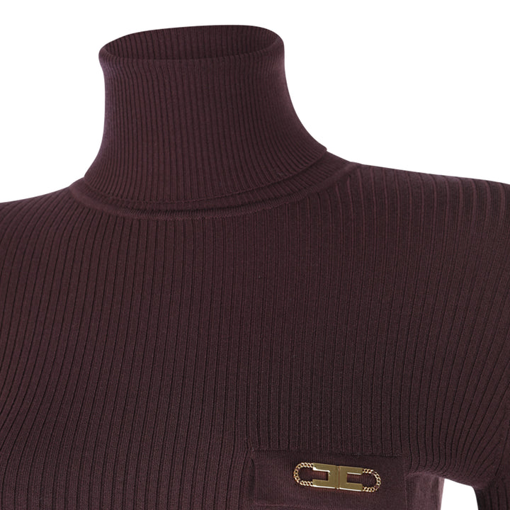 Elisabetta Franchi Sweaters - MERLOT | 8ee90f5641c5da453969a86ed7c21959c8c300d9