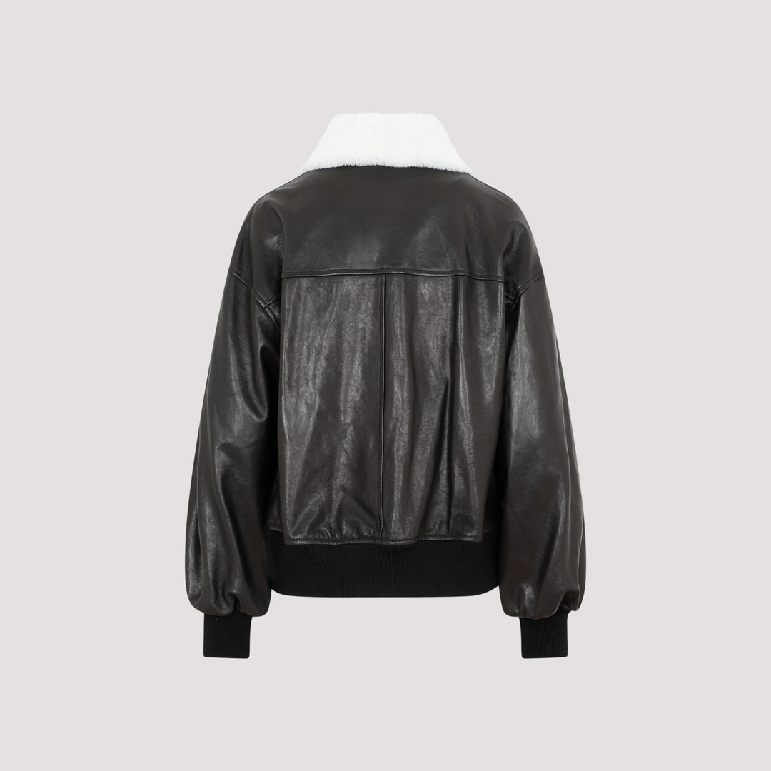 Khaite Bomber jackets - Black | 277d5e52440ba0d9e7d121dcd78701037eed4d7c