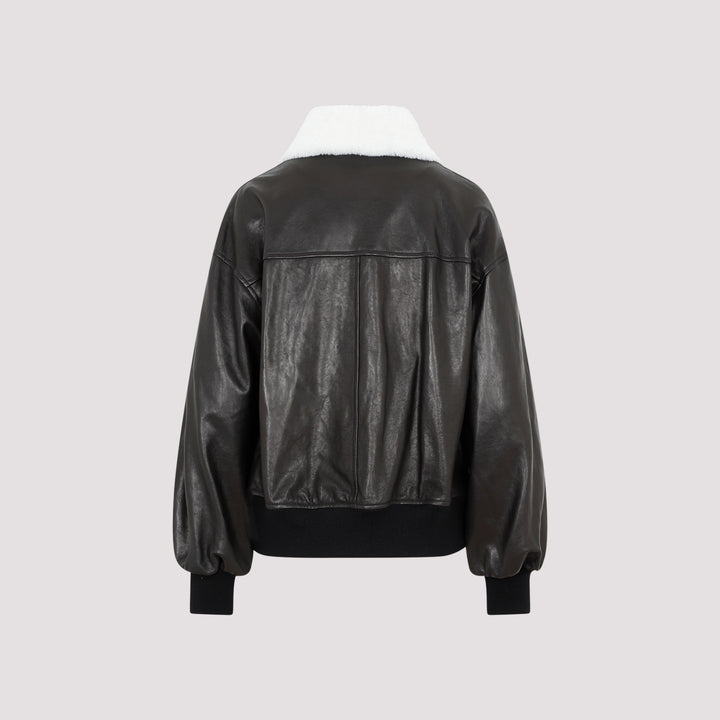 Khaite Bomber jackets - Black | 277d5e52440ba0d9e7d121dcd78701037eed4d7c