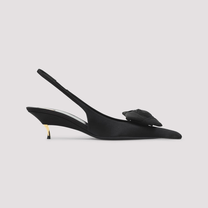 Saint Laurent Sandals - Black | f455d6dec37b064d804c469b69bbc4a9a0b892e9