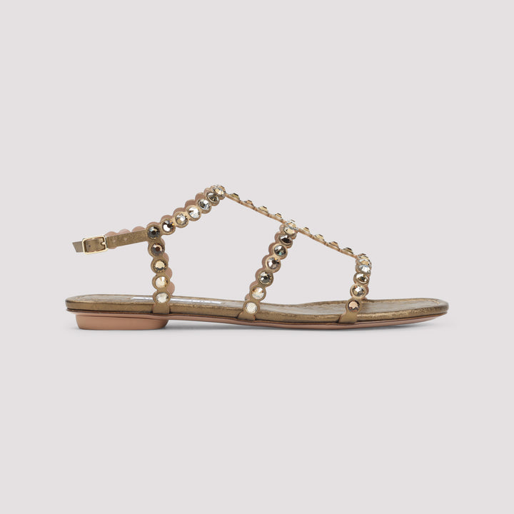 Aquazzura Sandals - Metallic | 3ad34b56a31d42a12abce3ab2f944ee9278b0d4a