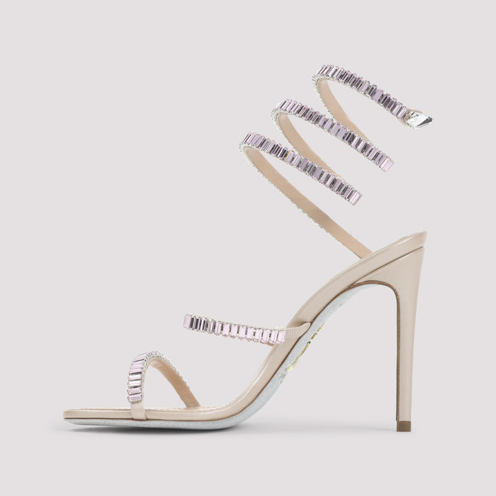 Rene` Caovilla Sandals - Nude & Neutrals | f7e23e3abb204bf9b0d425a8d23706945d97ca2d