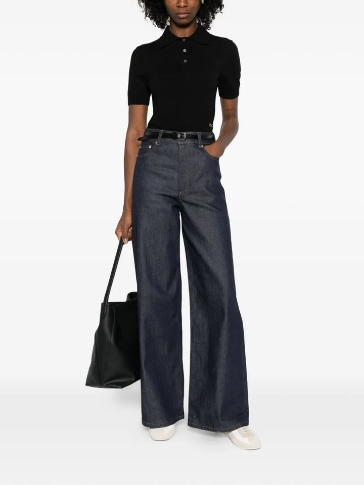 A.P.C. POLO - Black | 047ec1de41c7c96b65fb801e9e61eca6ff42bdfc