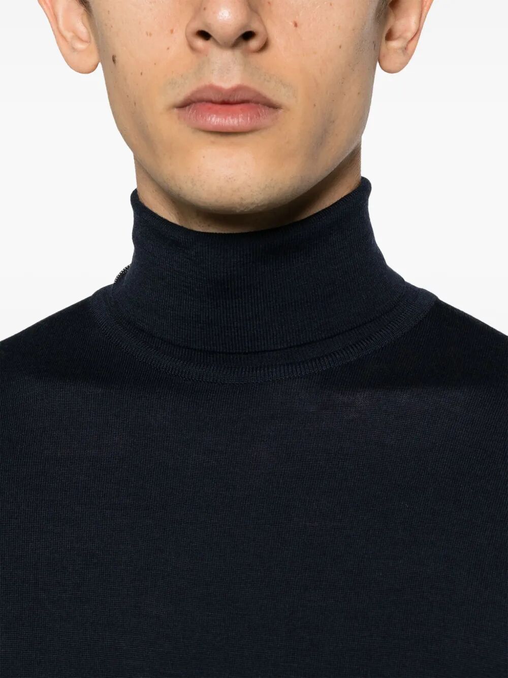 John Smedley Turtle neck - Blue | 950e5761788c44b3192d68a727082406522bfe92