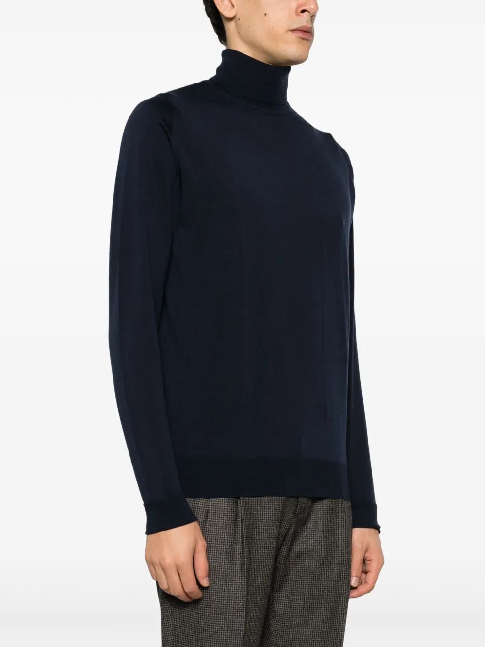 John Smedley Turtle neck - Blue | c63a0e6a0ce5f2cab3e05965b30981e2b354354c