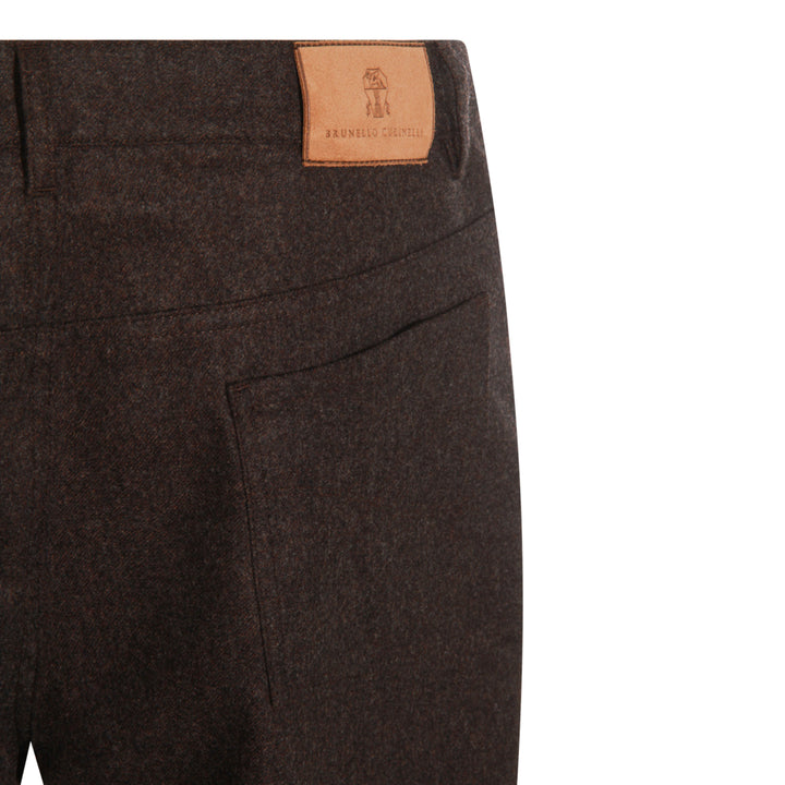 Brunello Cucinelli Trousers - Brown | 27a2881b82fc5303613370b6757bf73f7428ae80