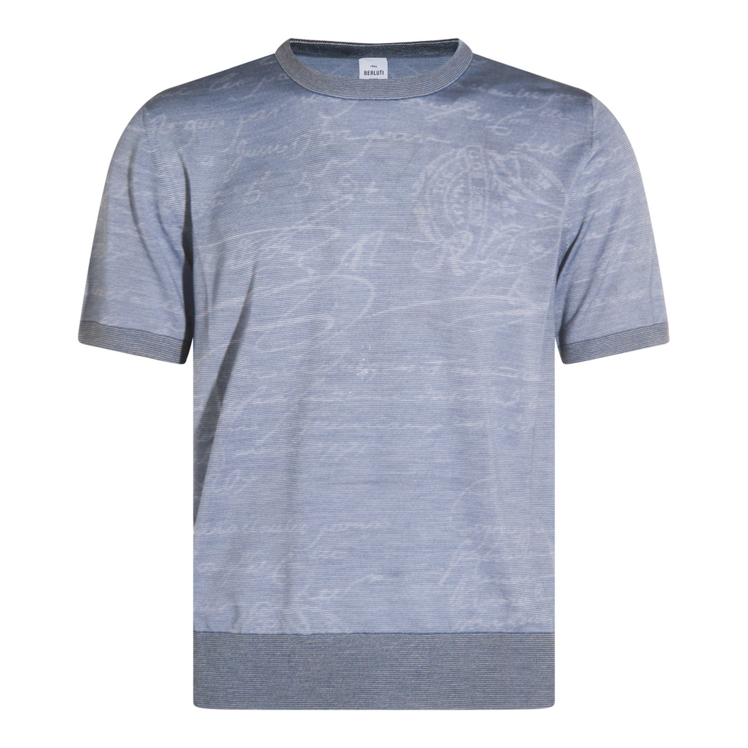 Berluti Sweaters - HELVETIA BLUE | 624b8b60f6ae249b99455a5a2697af87648347ca