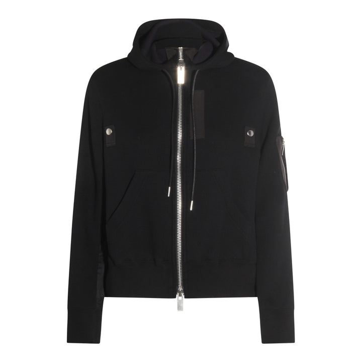 Sacai Sweaters - Blacks and greys | 5cae222a705efb32ad73b9af3d9bd20e2a7b59e9