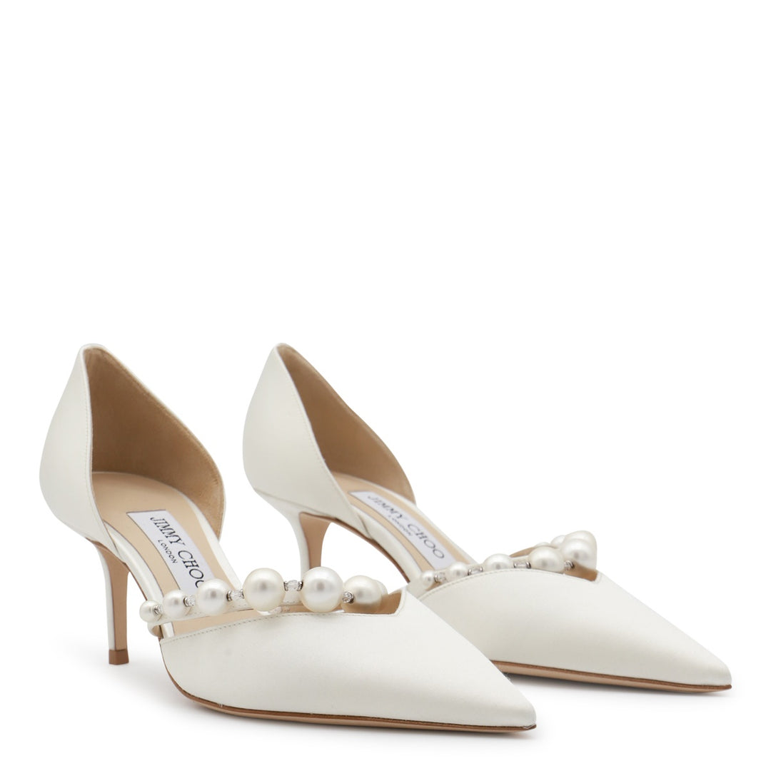 Jimmy Choo With Heel - IVORY/WHITE | 187df56845251c546d59eb2306f27a92942bf131