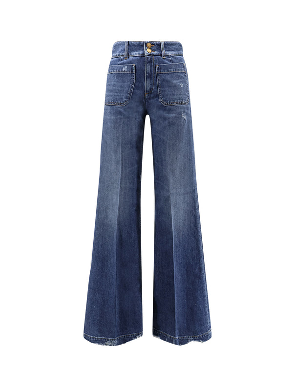 Jane Cotton Blend Jeans