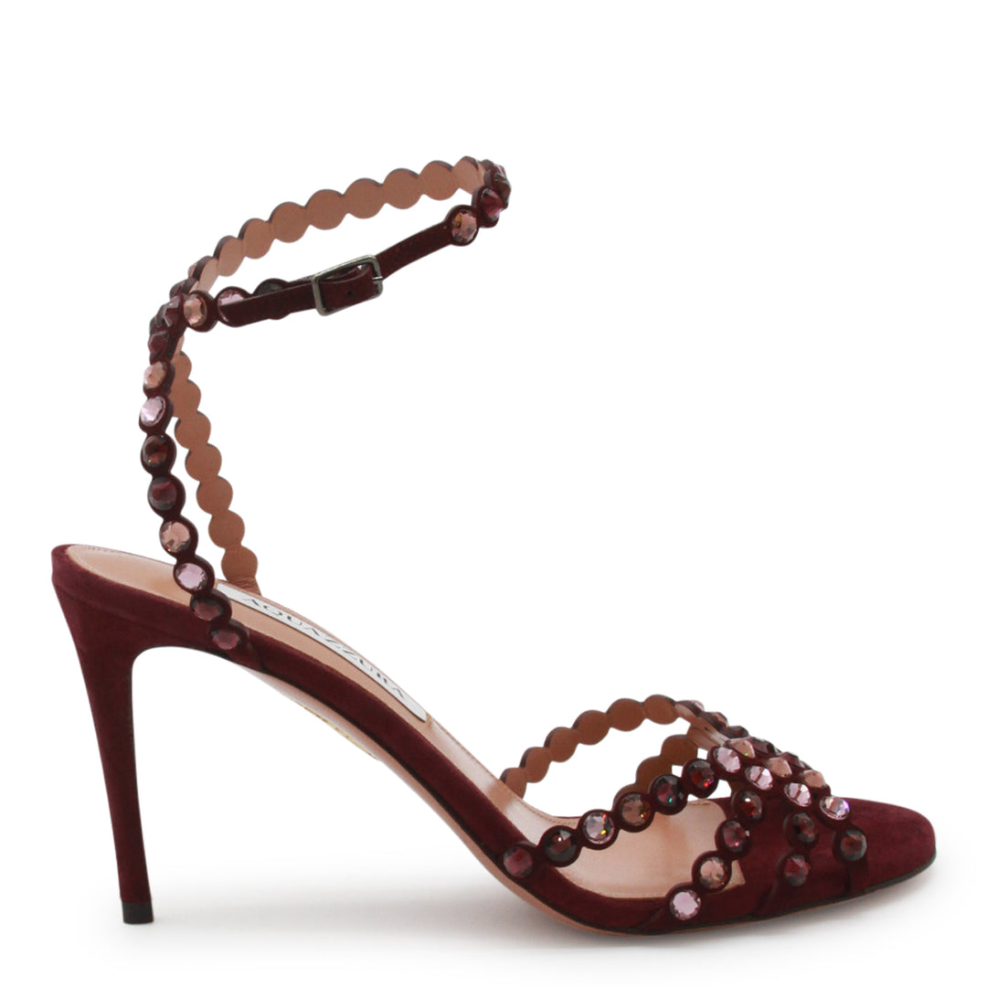 Aquazzura Sandals - BLACKBERRY | e04fcb8cd39871c127a7491eb0f88611404029dc
