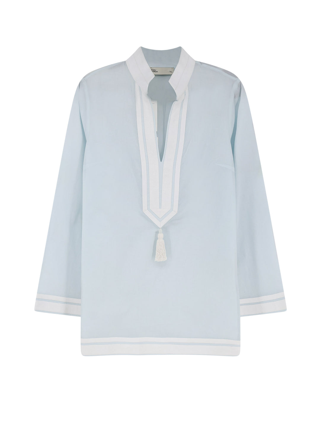 Tory Burch Shirts - Blu e verdi | 56a9396341691718f534745efe329cffc79f4b4d