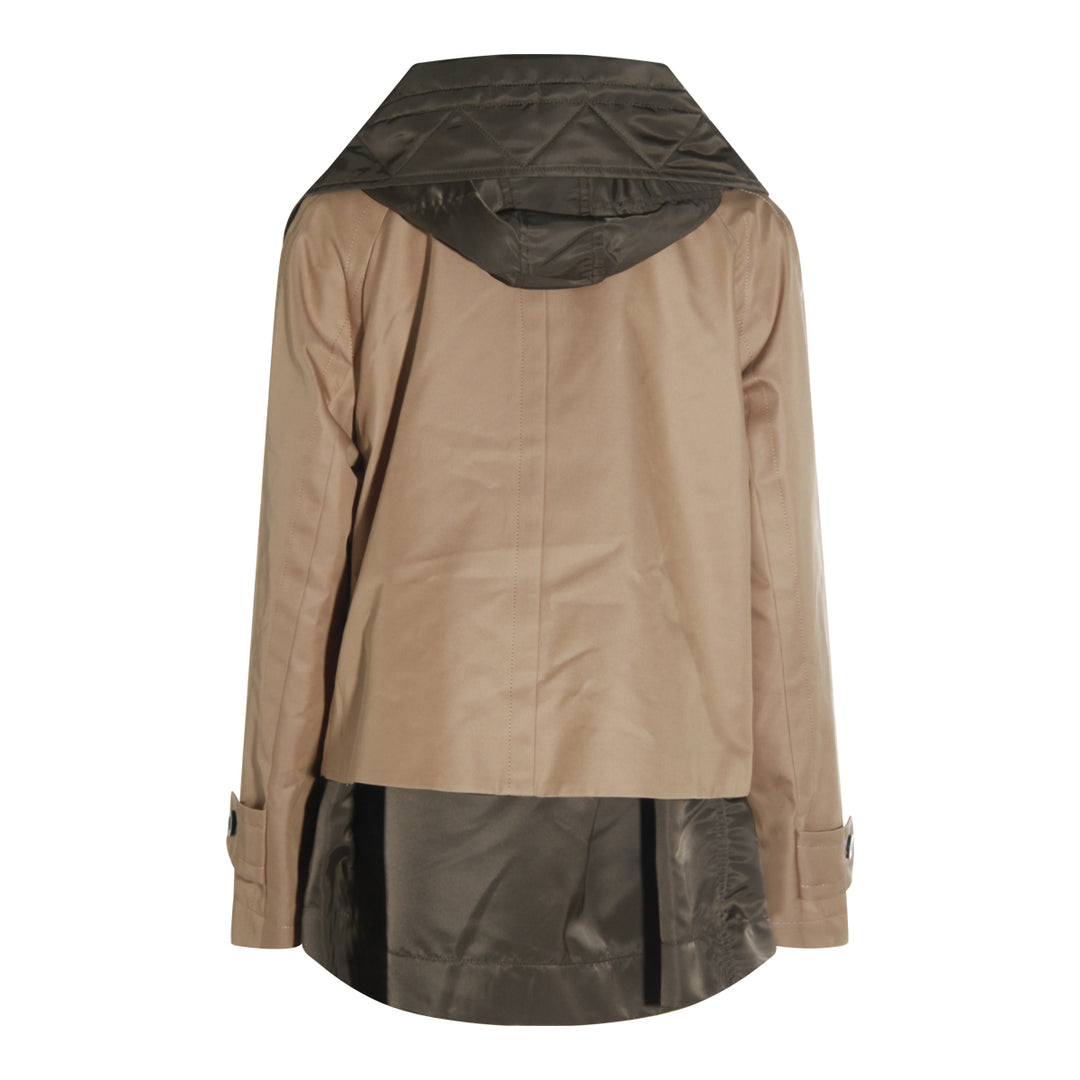 Sacai Jackets - BEIGE/KHAKI | 994329dbe2a3d47a74f583f3ecdcb3fec9f36591