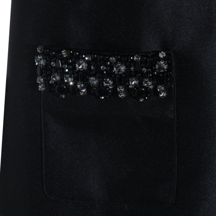 Self-Portrait Dresses - Blacks and greys | b3f52d71fb1c2a1c0f18db90c60dba0655bf2dbe