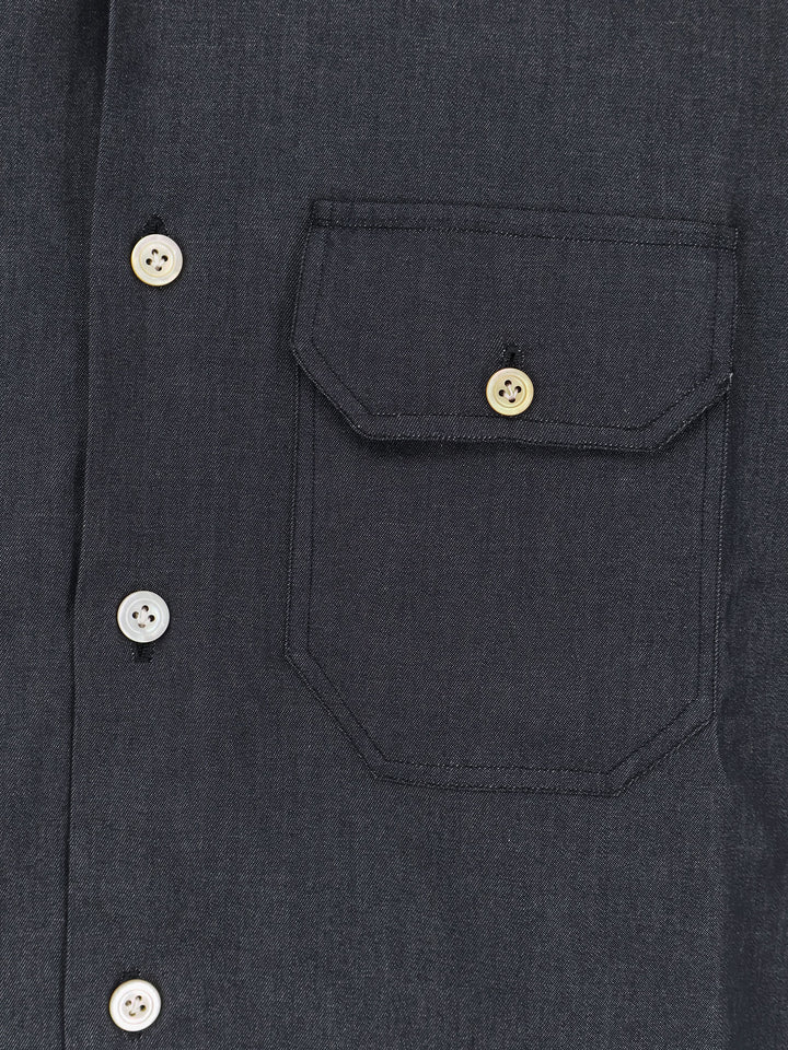 Kiton Ciro Paone Shirts - Blacks and greys | 740d746b56898530938dedb3a1c7217dfcd816dc