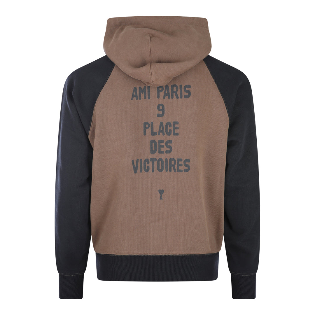 Ami Paris Sweaters - BROWN/BLACK | 89d6f7c99abafa1637600fcaf8d82fbd80fb137b