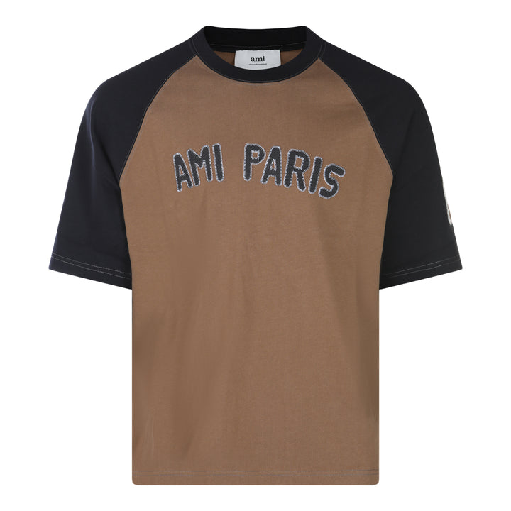 Ami Paris T-shirts and Polos - BROWN/BLACK | bcbc7f88500cfc0945ba6c2429799e871ac0cb0b