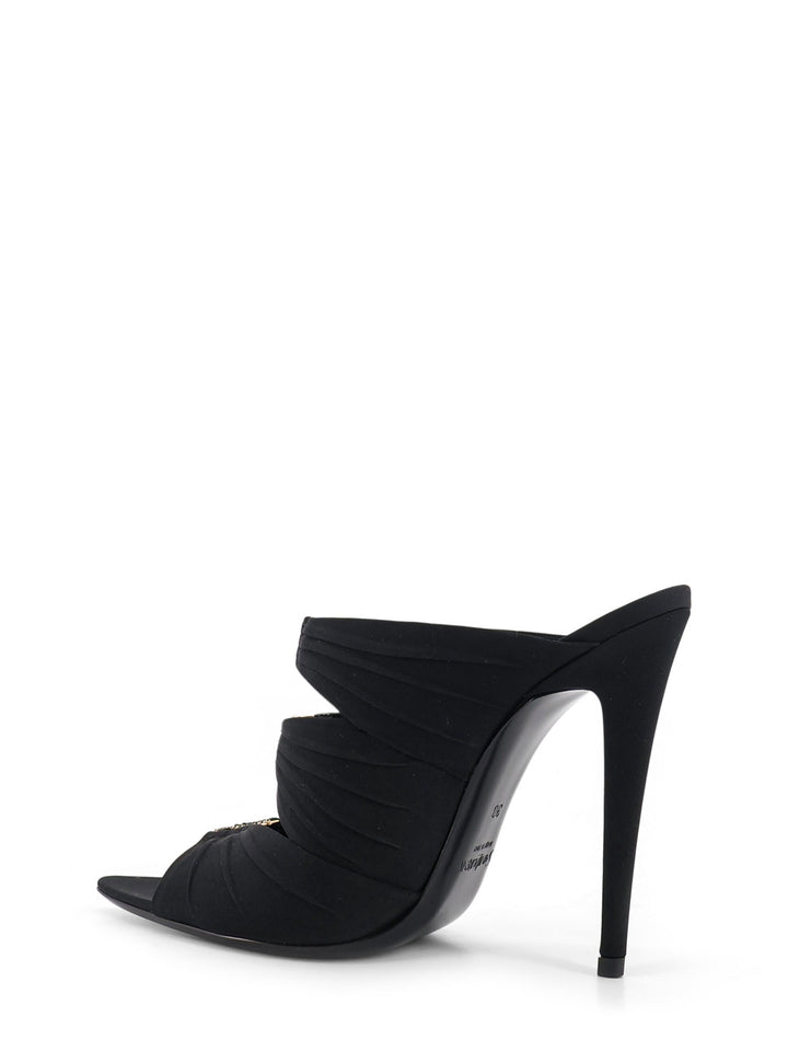 Saint Laurent Sandals - NERO/CRYSTAL+LIGHT B | d5eddb25cdba8f00d40c21cb2f5378bd703656d8