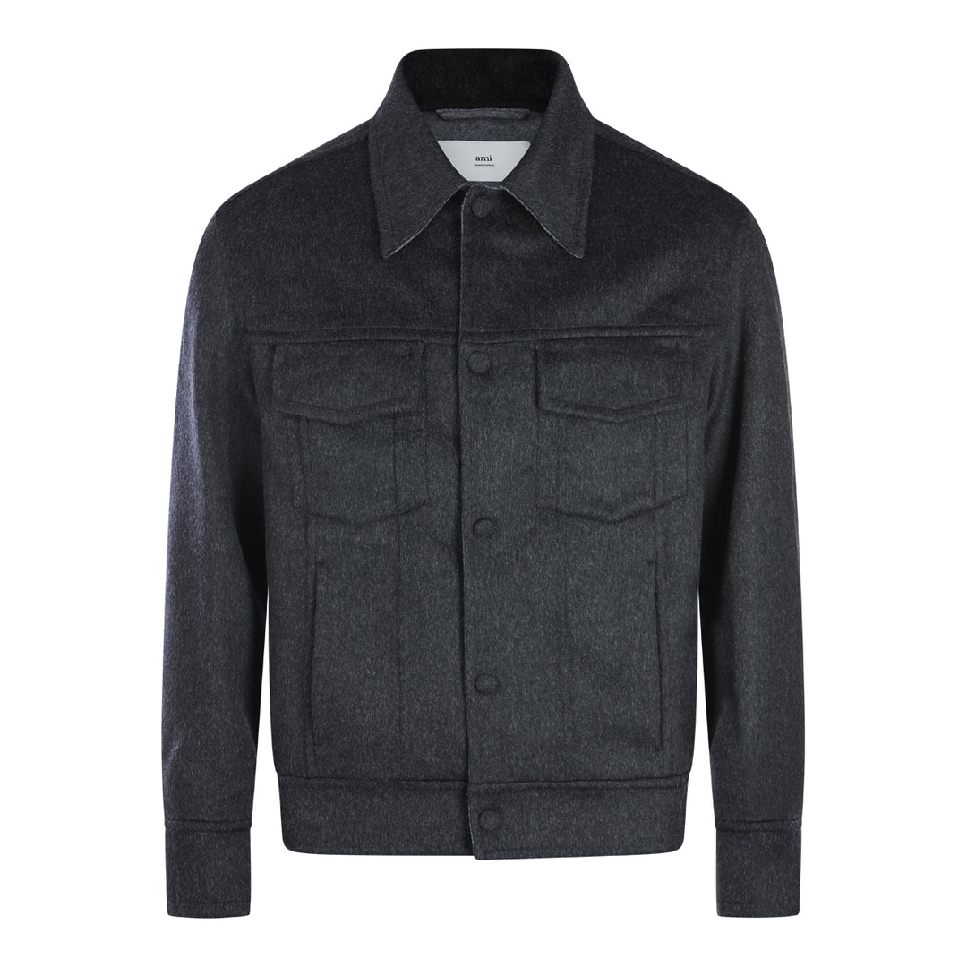 Ami Paris Jackets - Blacks and greys | 146574f813acf41a3838f9112946d50e7408641a