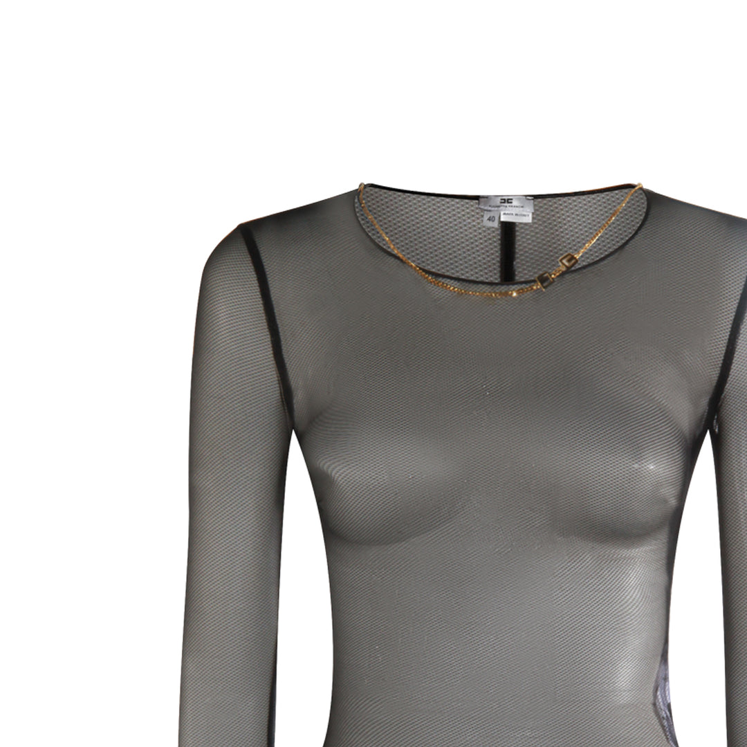 Elisabetta Franchi Dresses - Blacks and greys | 35d31c2feca4eae1acf335e059fc6c9cf29a8a6b