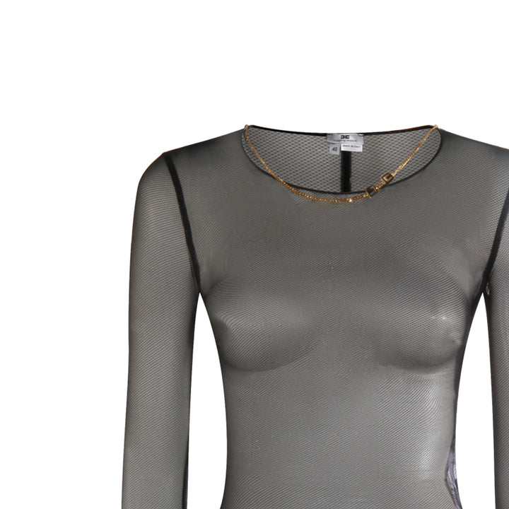 Elisabetta Franchi Dresses - Blacks and greys | 35d31c2feca4eae1acf335e059fc6c9cf29a8a6b