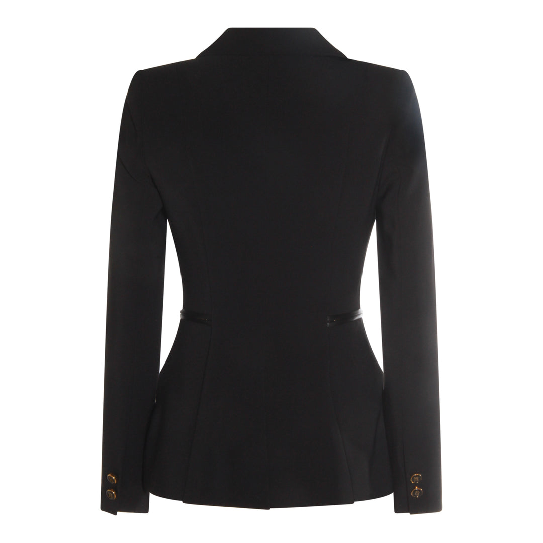 Elisabetta Franchi Jackets - Blacks and greys | 43466d26039d14b932906987f5103e8f360c6b65