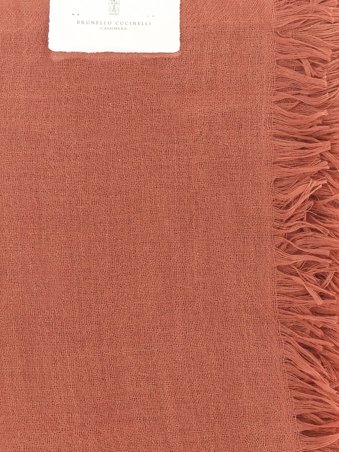 Brunello Cucinelli Scarfs - ORANGEFLAME | 29cc4bda29b1600f6bf8403033bb300ad4532084