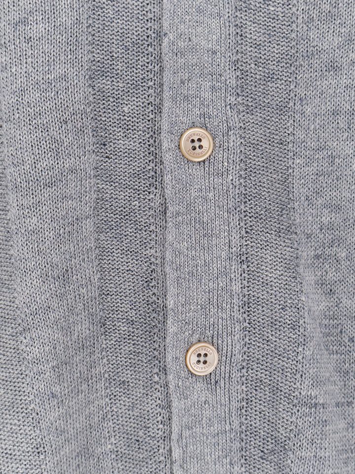Brunello Cucinelli Sweaters - Gray and metallic | 945077c0b6f803cb314ac7a4bc9ad644bea63b44