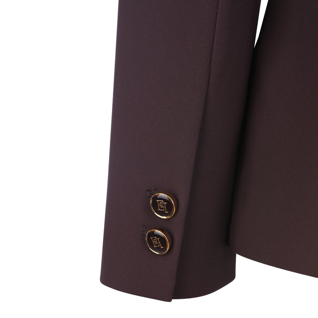 Elisabetta Franchi Jackets - MERLOT | b208c639b95a36740aa648543b8cd3059146de27