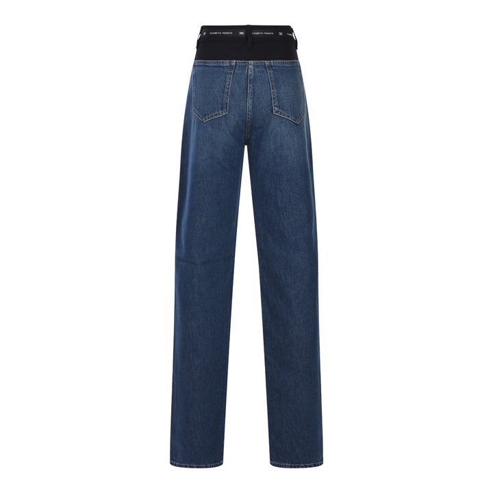 Elisabetta Franchi Jeans - BLUE/NERO | 5e14ea05df5de5e86160901bb9fa1d9e60dc4e22