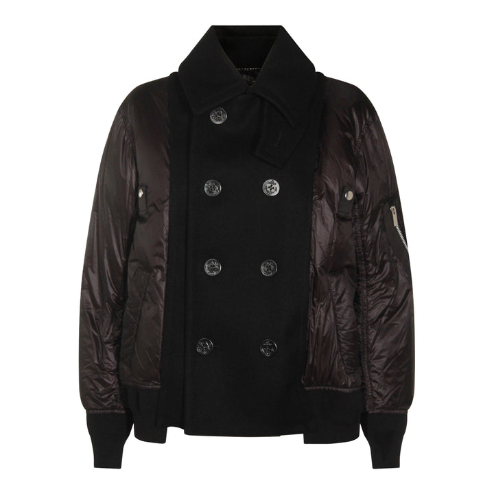 Sacai Coats - Blacks and greys | 4d6a401f7f0fb092377e3caf0d4d961271e905cd