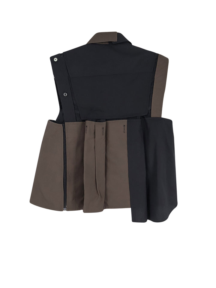 Sacai Shirts - BLACKDKHAKI | 14d4d9a0dd48ca7bbb2fb6ed0c8fe2de313a564e