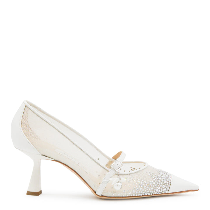Jimmy Choo With Heel - WHITE/CRYSTAL | a6ec04961a914a57cdad4f897991accf33ddf67c