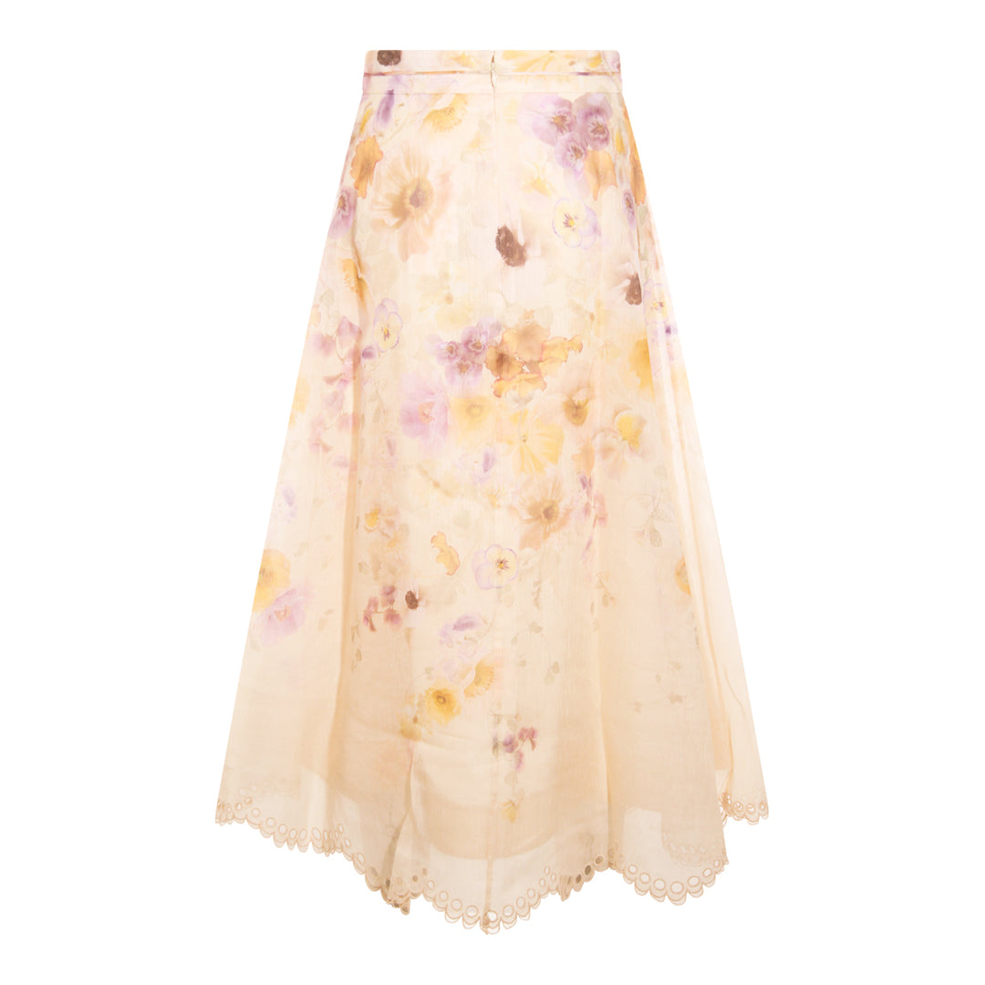 Zimmermann Skirts - PANSY FLORAL | c7d1cfb07c1325629fb6c1d613836593446b4fdc