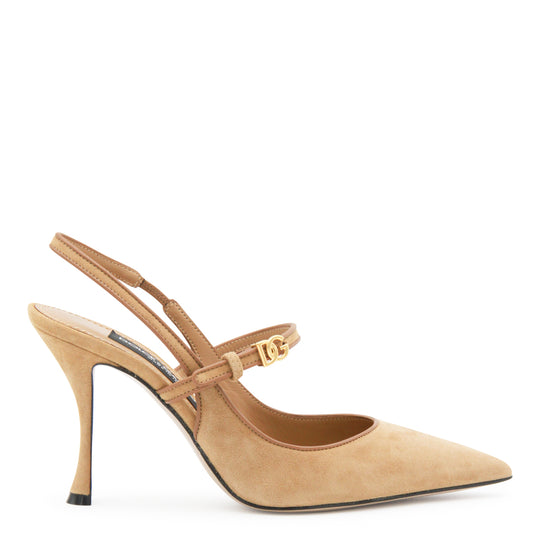 With Heel Beige/Cammello