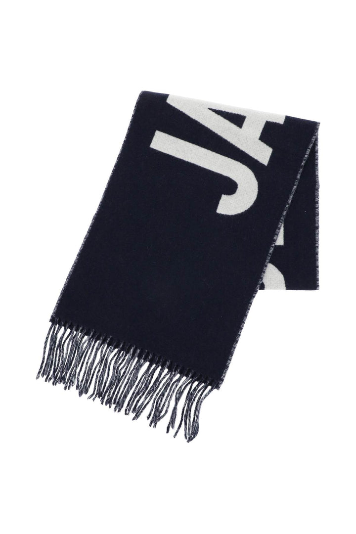 Logo Wool Scarf