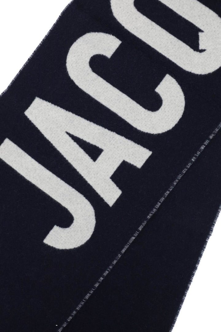 Logo Wool Scarf