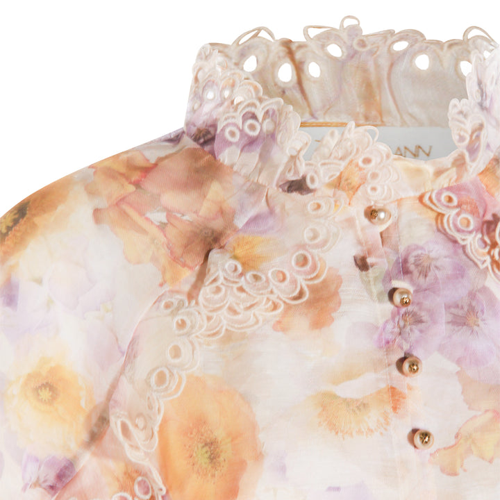Zimmermann Top - PANSY FLORAL | 4c5f978e6e1767769860e66d5b9cbf92dab861b1
