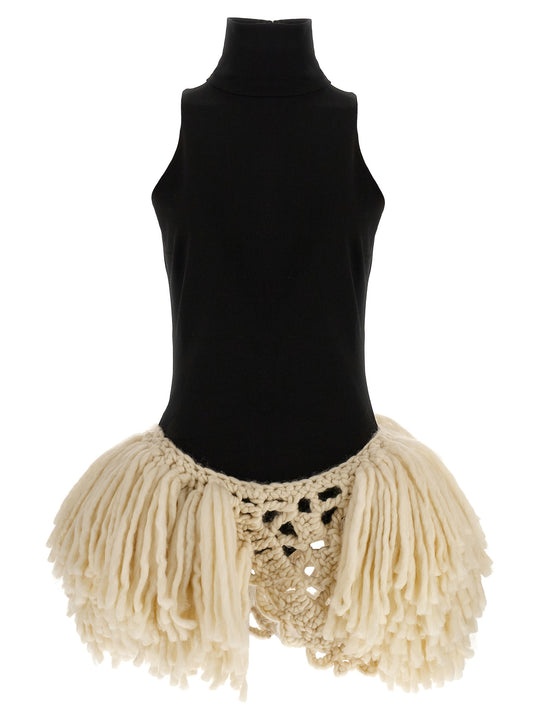 01 Dresses White/Black