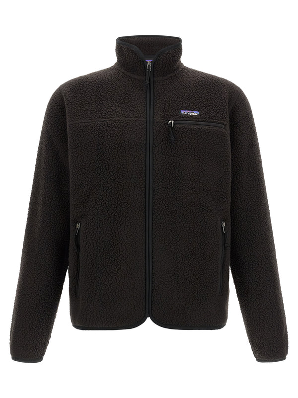 Retro Puffer Jackets Black