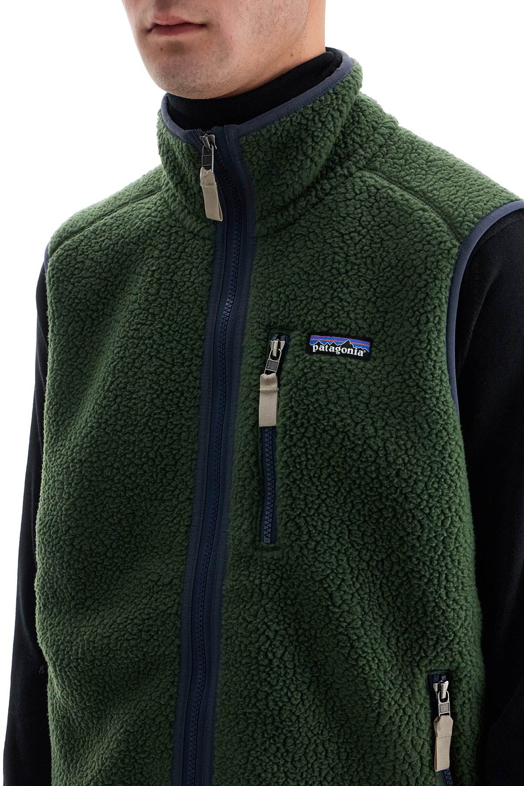 Vest\N\Nretro Fleece