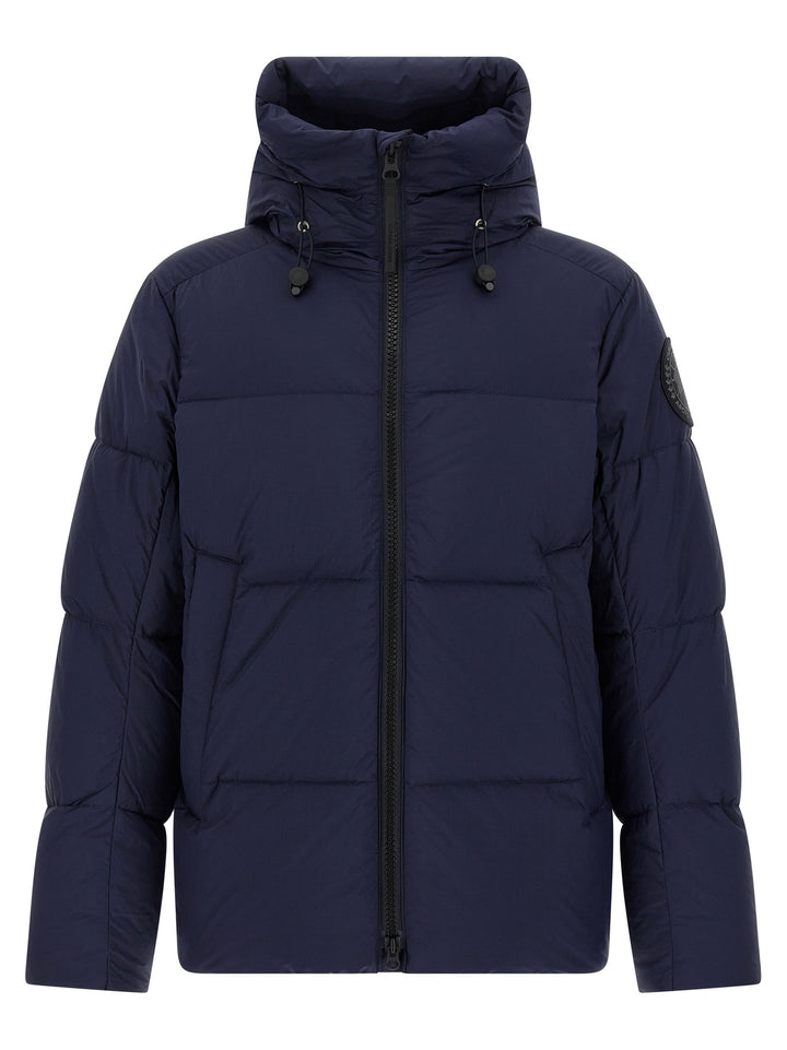 Canada Goose Crofton Puffer Jackets - Blue | ce03a096fe642a5bd7d0b30ae809f7cee92f85ed