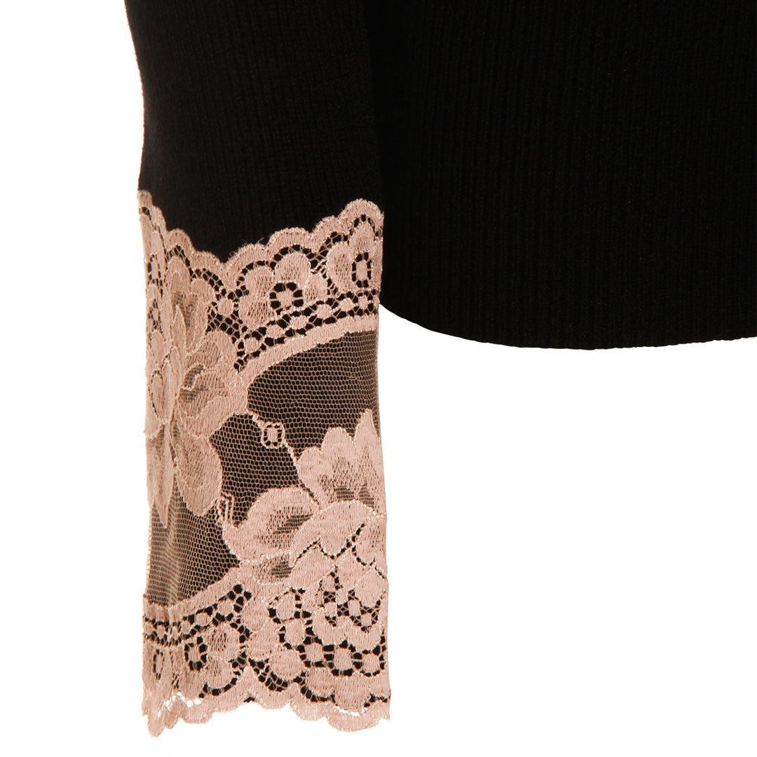 Valentino Sweaters - NERO/ROSE DUST | 39e11ec9d0d0bd5c3f27c048191aaec914a2c4aa