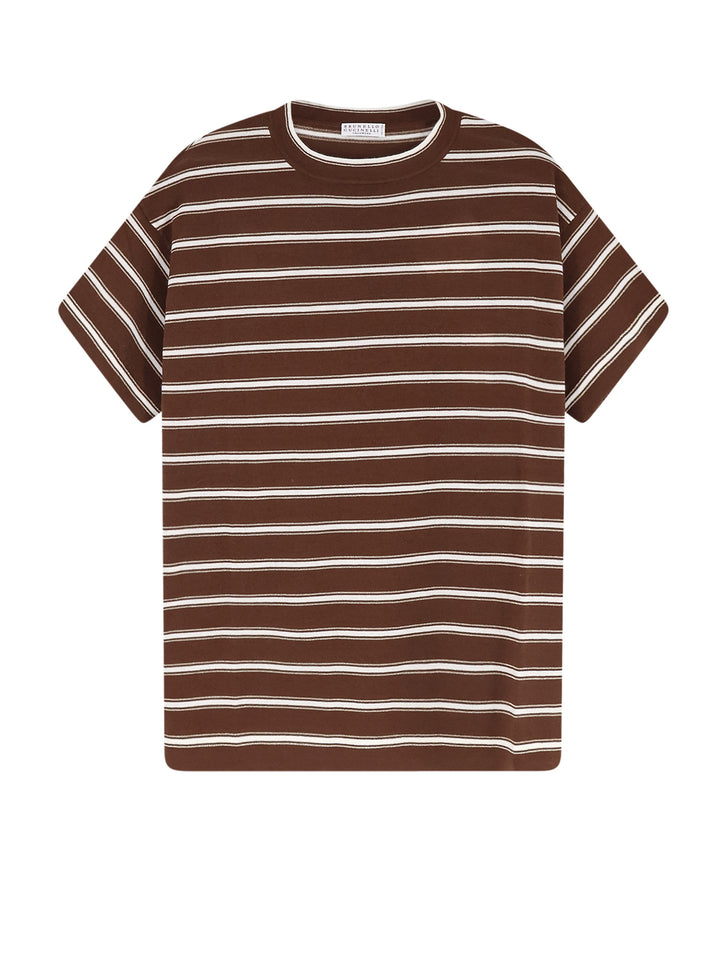 Brunello Cucinelli T-shirts and Polos - Brown | 7359faf370fc189bcc74669b8325a8c2374ad259