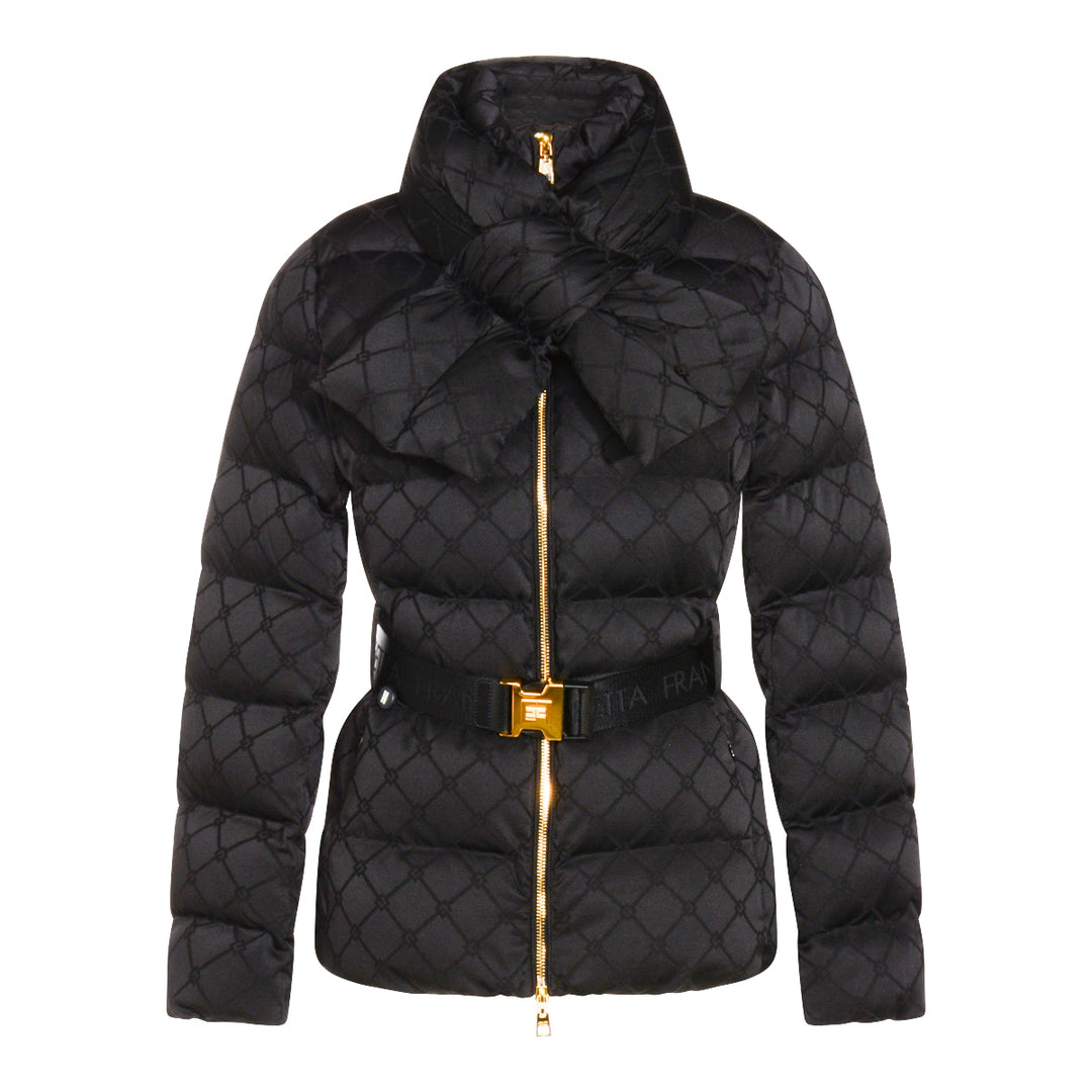 Elisabetta Franchi Coats - Blacks and greys | c3d36591862f87dbac43ad824d736a12b7f841e1