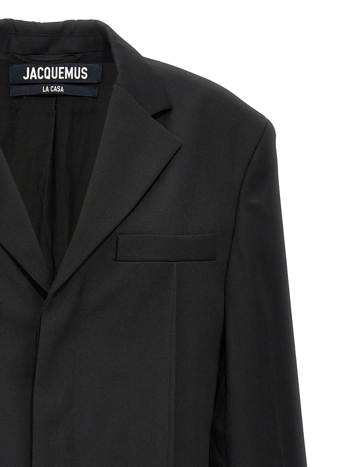 La Veste D Blazer And Suits Black