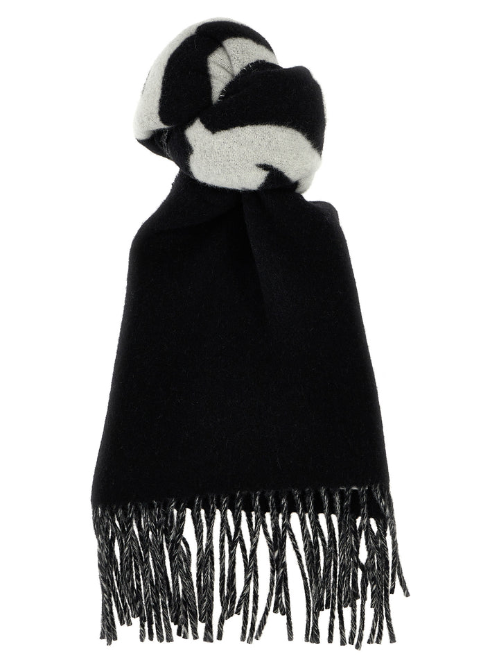 L Scarves, Foulards Black