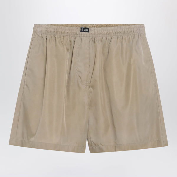 Camel Re-Nylon Shorts